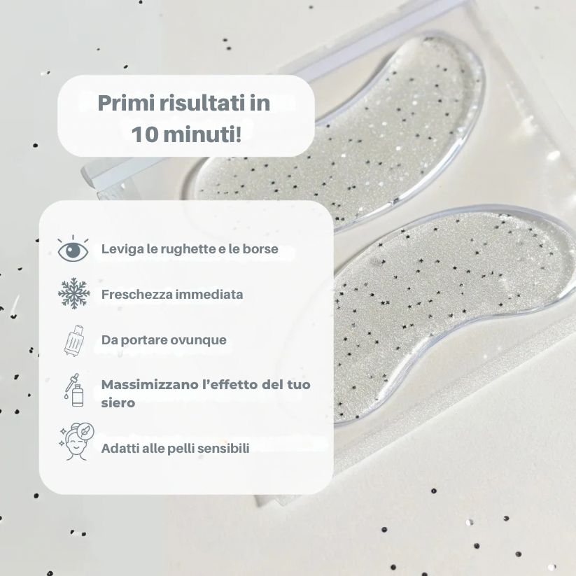 Patch occhi riutilizzabili in silicone - Beauvy
