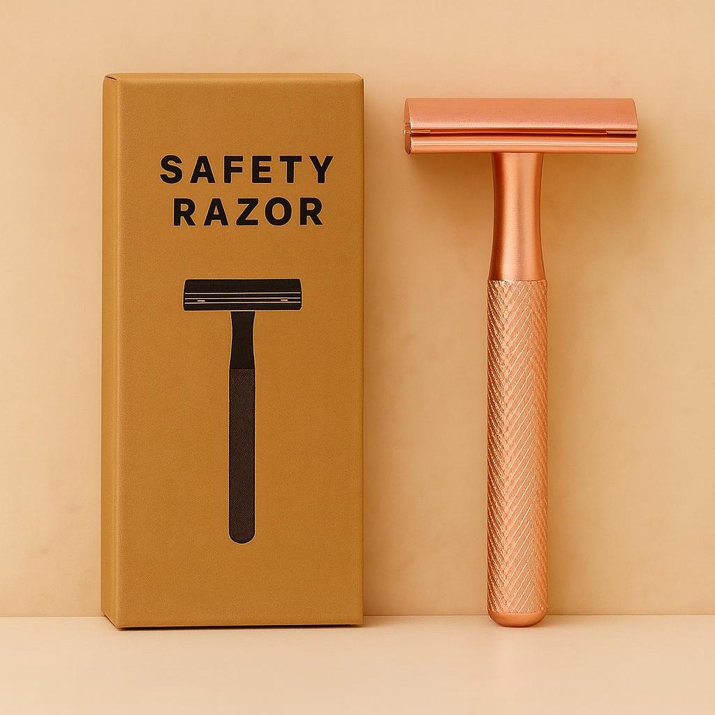 Rasoio di sicurezza riutilizzabile - Beauvy